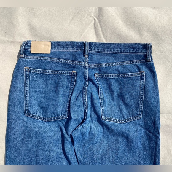 Everlane The Slouch Bootcut Jean Medium Wash Denim Women’s 31 Regular Flare - Picture 4 of 6